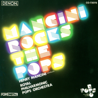 Poster image from Mancini Rocks the Pops